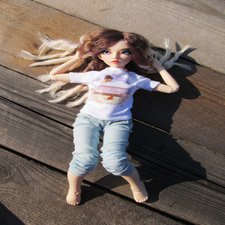 Анастасия на природе