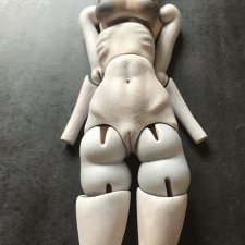 Создание первой шарнирной куклы часть 9