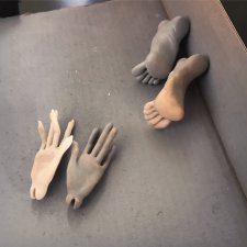 Создание шарнирной куклы часть 11 (18+) впечатлительным не заходить