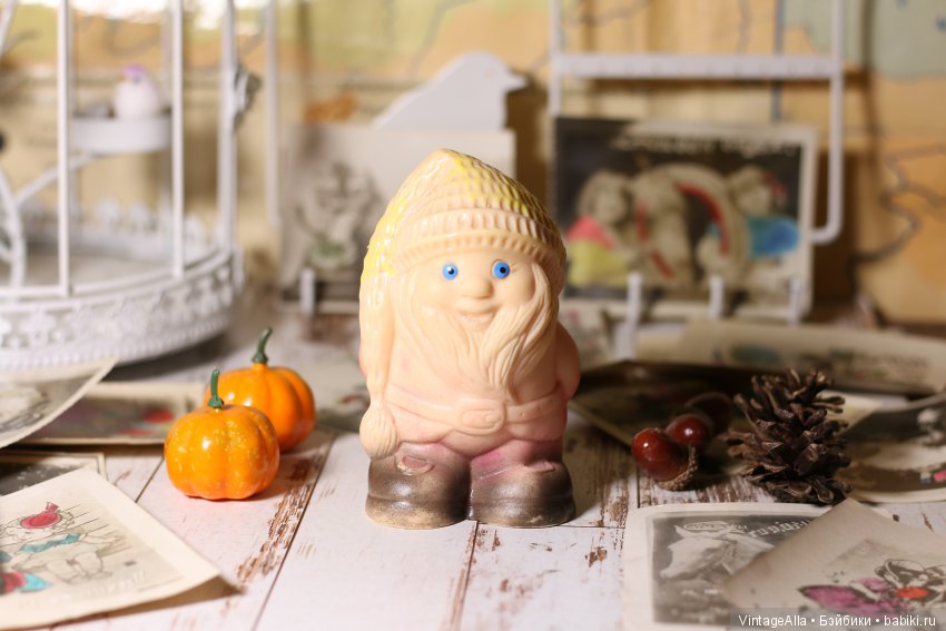 Про гнома, лису и зайца — Игрушки СССР и советского детства: резиновые