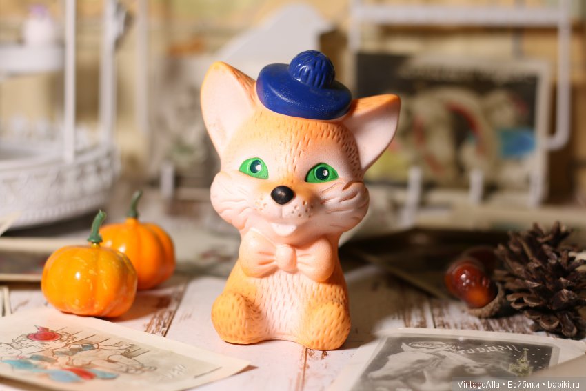 Про гнома, лису и зайца — Игрушки СССР и советского детства: резиновые (фото 3)