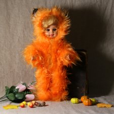 Очень рыжая лисица