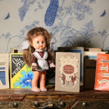 Я убираю спицы, сматываю клубочки, зачехляю машинку. И достаю книги