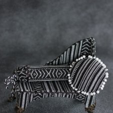 Диван (тафта) + 2 подушки 1/6 для кукол и игрушек