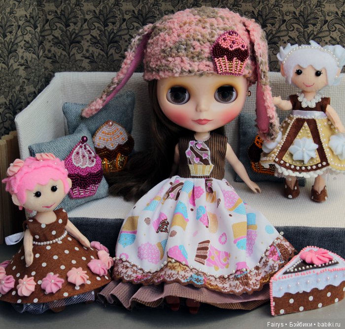 Сладкое королевство. Куклы для куклы (фото 10)