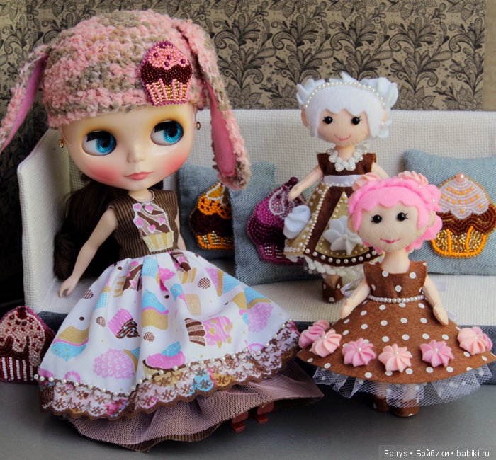 Сладкое королевство. Куклы для куклы (фото 2)