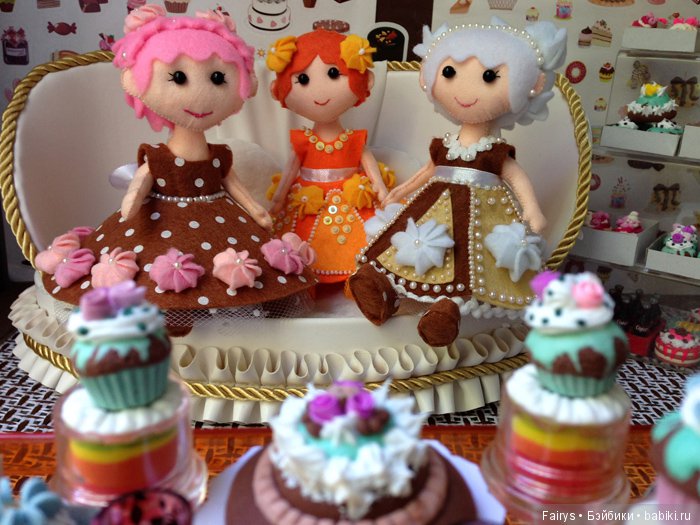 Сладкое королевство. Куклы для куклы (фото 3)