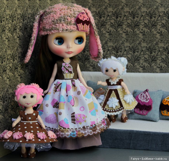 Сладкое королевство. Куклы для куклы