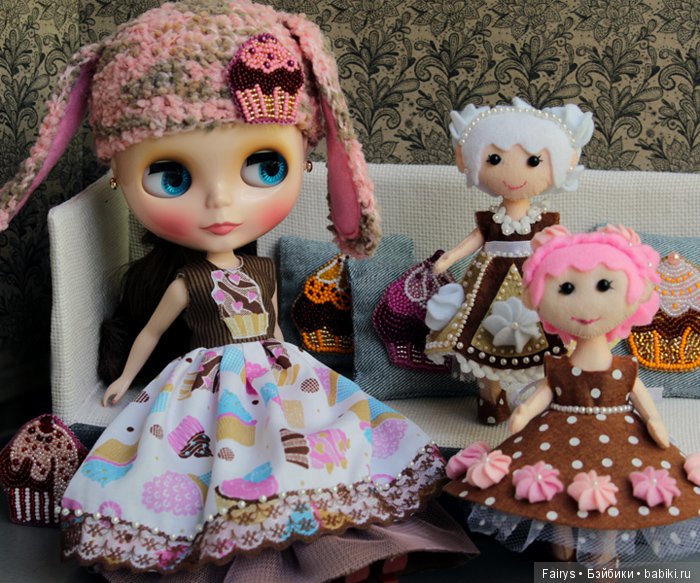 Сладкое королевство. Куклы для куклы (фото 9)