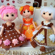 Сладкое королевство. Куклы для куклы