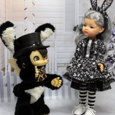 Черные зайчики