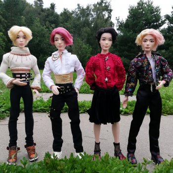 BTS - прогулка с Кирой