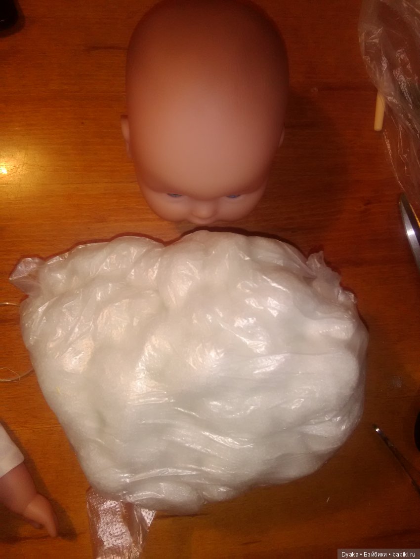 Наша новая старая Катя. Моя первая замена тела куколке (фото 7)