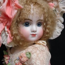 Реплика антикварной куклы Steiner от Mary Lambeth в новом образе (в продолжение предыдущего топика)