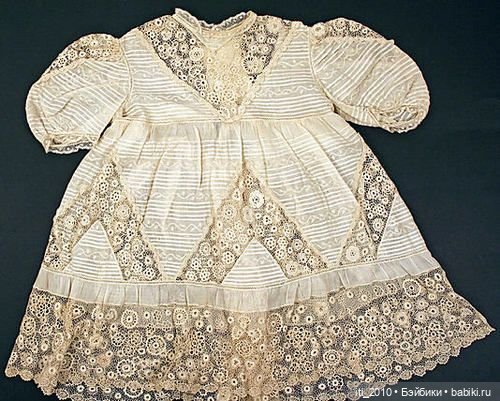 Старинные детские платьица и не только