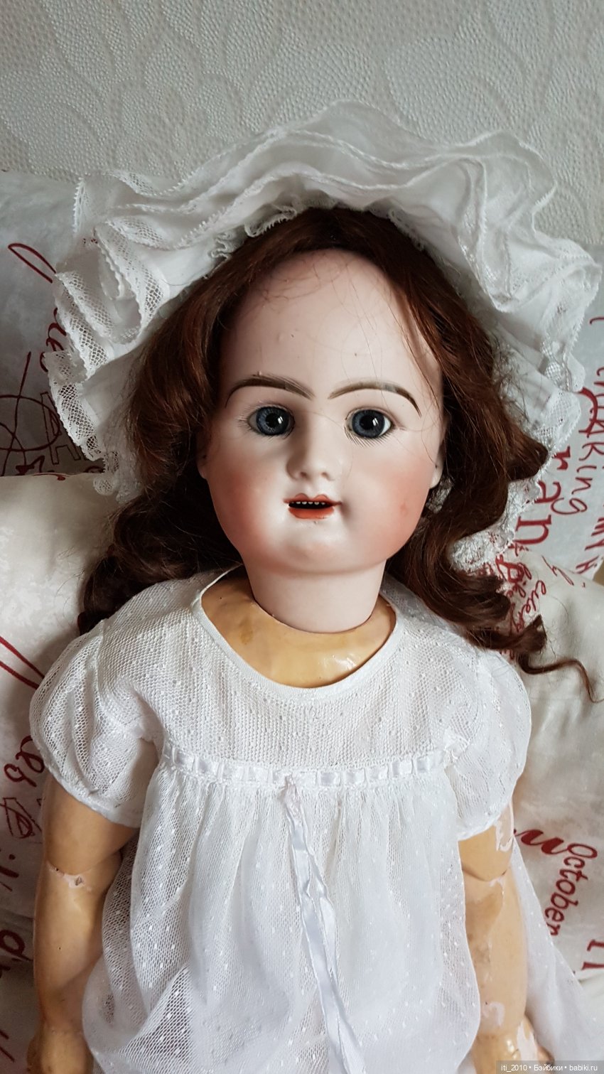 Загадка оказалась RABERY DELPHIEU (RD)>>>>>Помогите опознать французскую антикварную куклу c клеймом 2 B (фото 9)