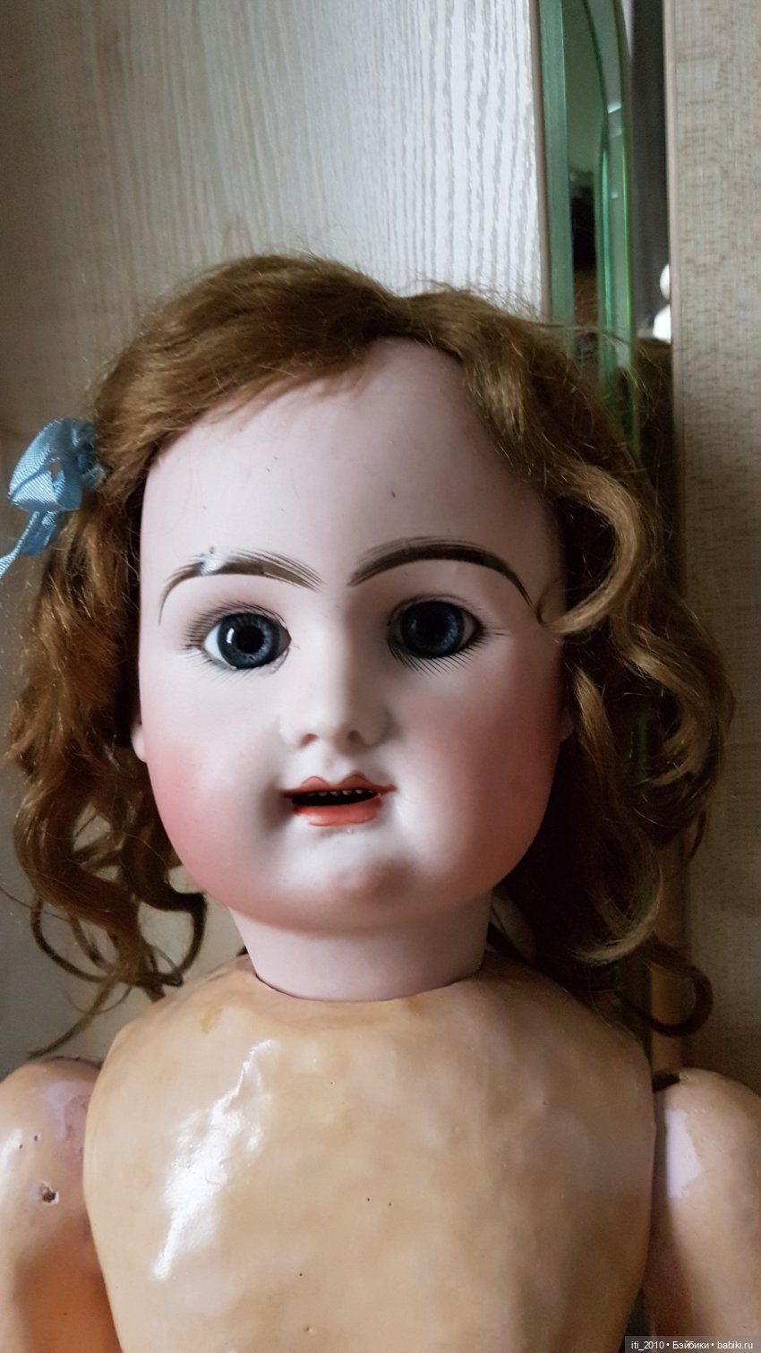 Загадка оказалась RABERY DELPHIEU (RD)>>>>>Помогите опознать французскую антикварную куклу c клеймом 2 B (фото 8)
