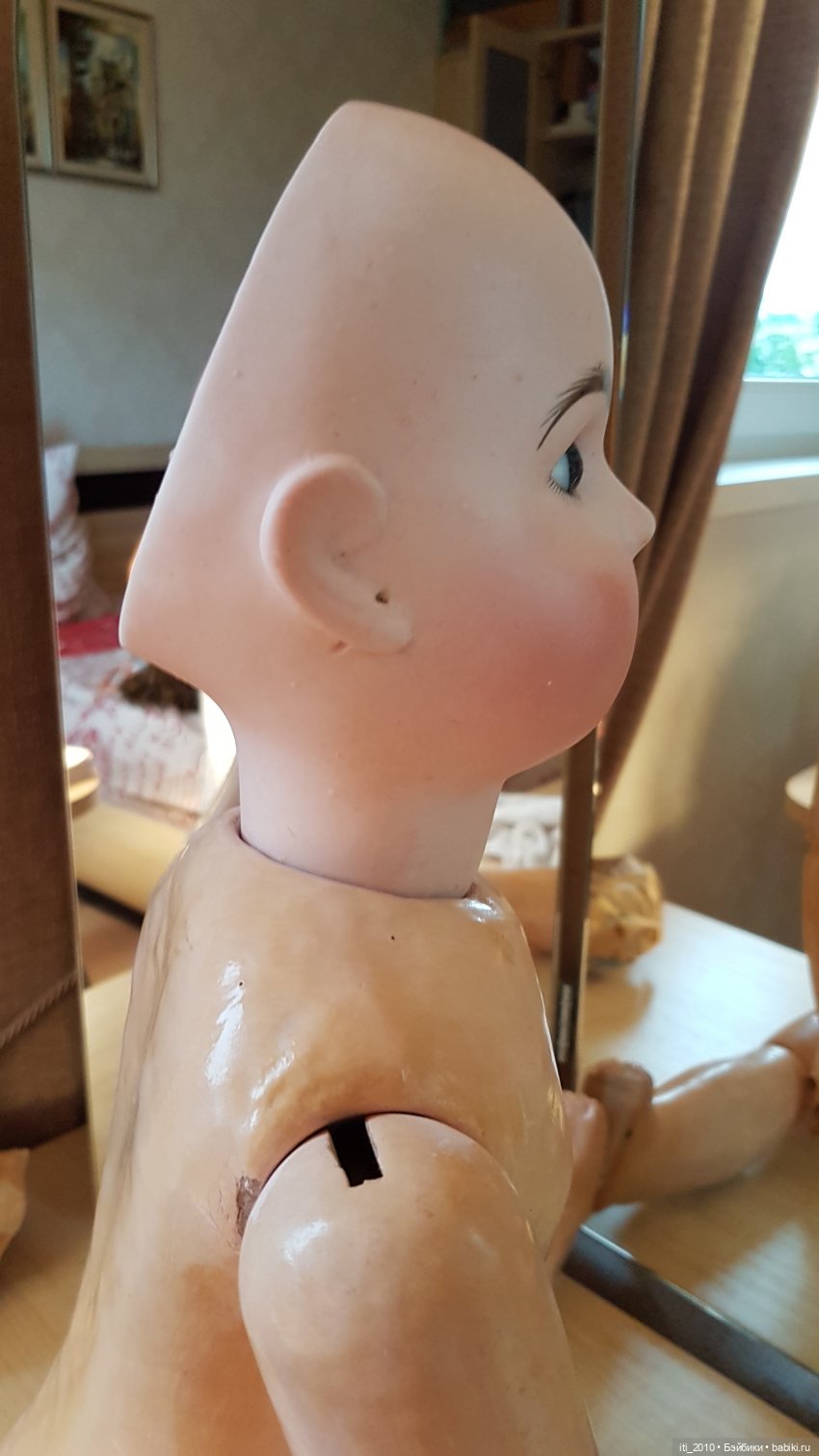 Загадка оказалась RABERY DELPHIEU (RD)>>>>>Помогите опознать французскую антикварную куклу c клеймом 2 B (фото 6)