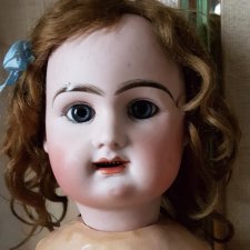 Загадка оказалась RABERY DELPHIEU (RD)>>>>>Помогите опознать французскую антикварную куклу c клеймом 2 B