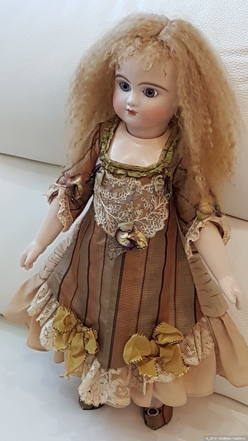 Реплика антикварной куклы Steiner от Mary Lambeth (фото 9)