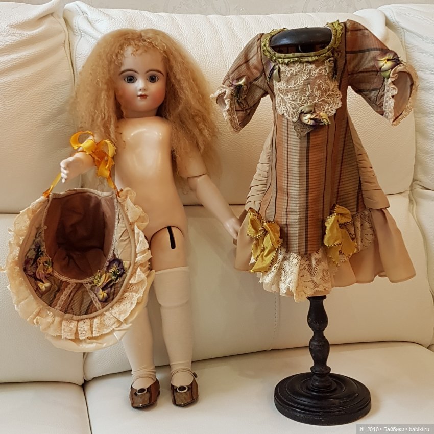 Реплика антикварной куклы Steiner от Mary Lambeth