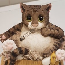 Статуэтка КОТ "БЕЗДОМНЫЙ" - 03 Статуэтка КОТ "БЕЗДОМНЫЙ" - 03