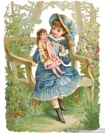 Люблю рассматривать костюмчики на старых детских открытках