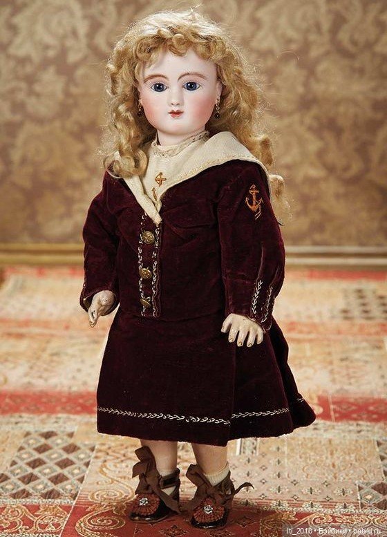 Антикварные мальчики и девочки в морских костюмчиках (фото 10)