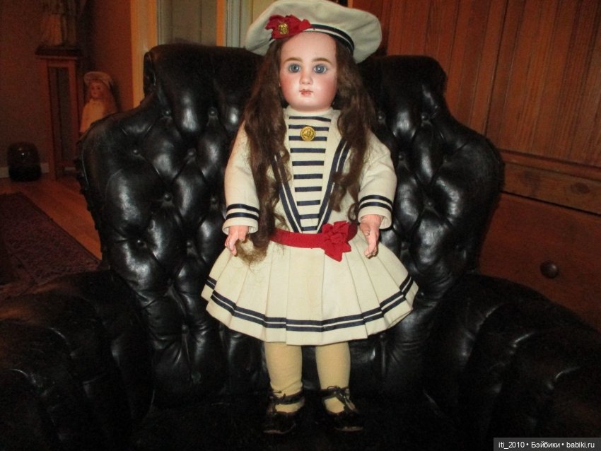 Антикварные мальчики и девочки в морских костюмчиках (фото 2)