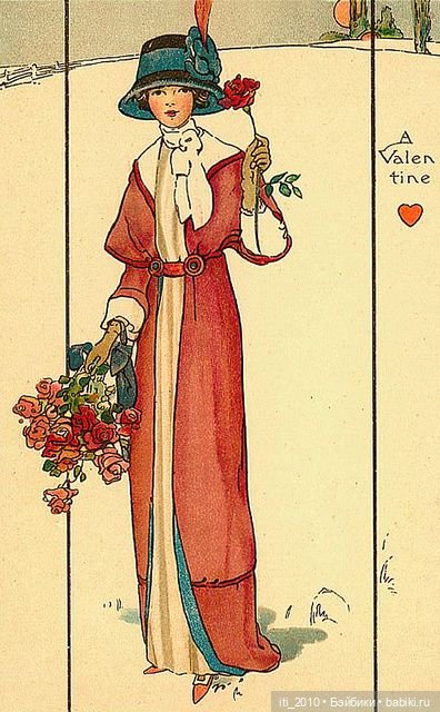 Люблю рассматривать костюмчики на старых детских открытках (фото 4)