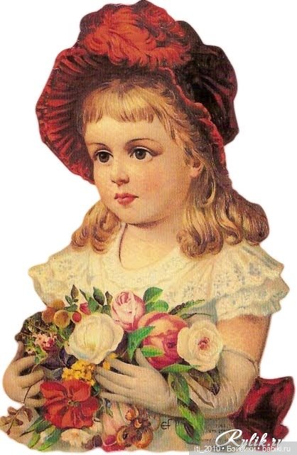 Люблю рассматривать костюмчики на старых детских открытках