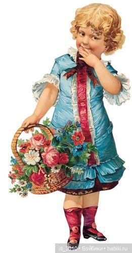 Люблю рассматривать костюмчики на старых детских открытках