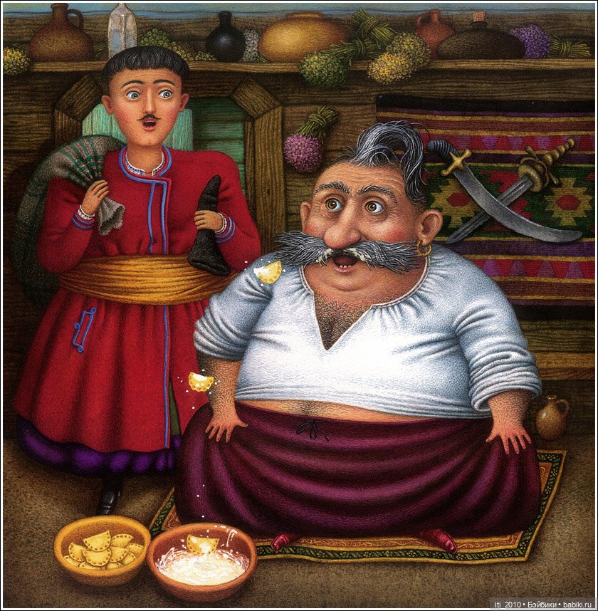 Ночь перед Рождеством (часть 2): иллюстрации к повести Николая Васильевича Гоголя, художник КОСТЬ ЛАВРО | Бэйбики Ночь перед Рождеством (часть 2): иллюстрации к повести Николая Васильевича Гоголя, художник КОСТЬ ЛАВРО (фото 8)