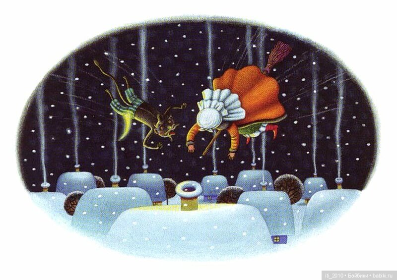 Ночь перед Рождеством (часть 2): иллюстрации к повести Николая Васильевича Гоголя, художник КОСТЬ ЛАВРО | Бэйбики Ночь перед Рождеством (часть 2): иллюстрации к повести Николая Васильевича Гоголя, художник КОСТЬ ЛАВРО (фото 3)