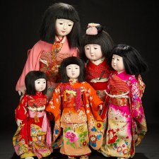 Легендарная коллекция Югетт Кларк. ЧАСТЬ 6 (заключительная).  Японские куклы Ичимацу.  ГОФУНЫ