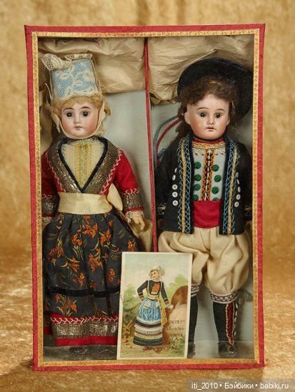 Куклы в народных и национальных костюмах. Часть 1