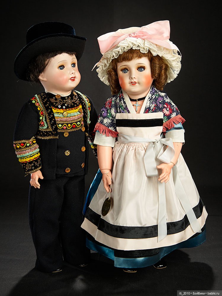 Куклы в народных и национальных костюмах. Часть 1
