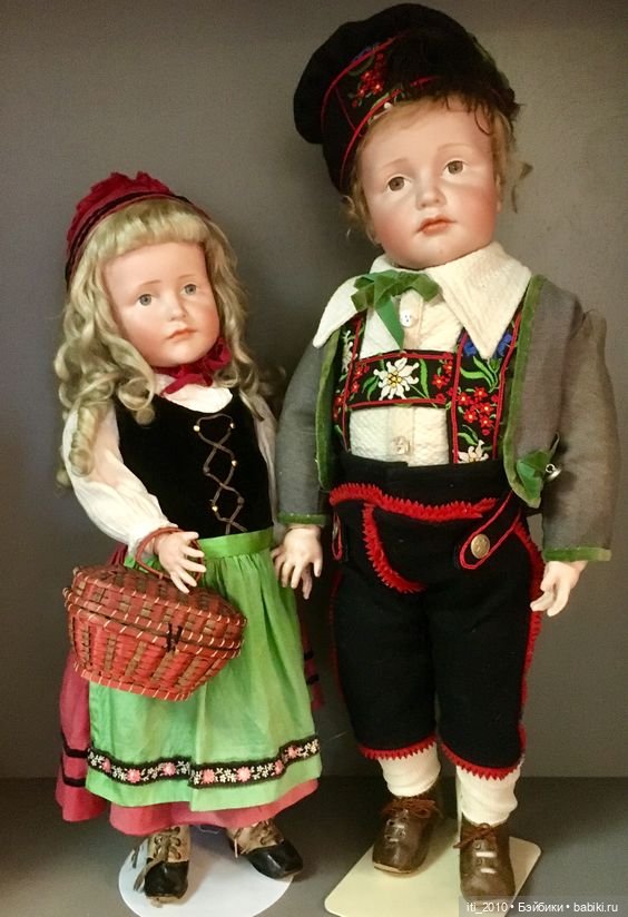 Куклы в народных и национальных костюмах. Часть 1