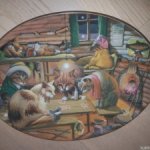 Коллекционные декоративные тарелки "Коты Франклин Минт"