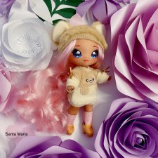 Куклы и цветы, новые фото!