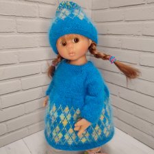 Продам комплект Яркие Ромбы для куклы Вихтель 32 см Wichtel