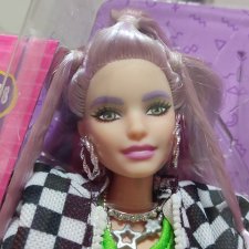 Барби Barbie Extra с лавандовыми волосами