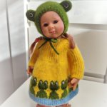 Комплект Лягушка 2 для кукол Вихтель Wichtel