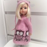 Комплект одежды Совушки для кукол Паола Рейна Paola Reina