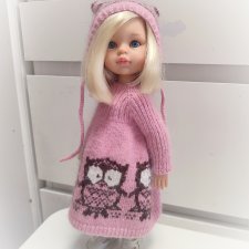 Комплект одежды Совушки для кукол Паола Рейна Paola Reina