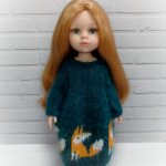 Платье Лисички 2 для кукол Паола Рейна Paola Reina