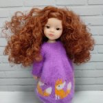 Платье Лисички для кукол Паола Рейна Paola Reina