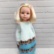 Платье Овечки 3 для кукол Паола Рейна Paola Reina