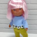 Комбез для кукол Мини Пиппа Pippa и Мия Mia 23 см