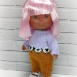 Комбез 2 для кукол Мини Пиппа Pippa и Мия Mia 23 см